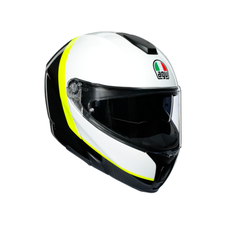 AGV SPORTMODULAR RAY CARBON/WHITE/YELLOW M