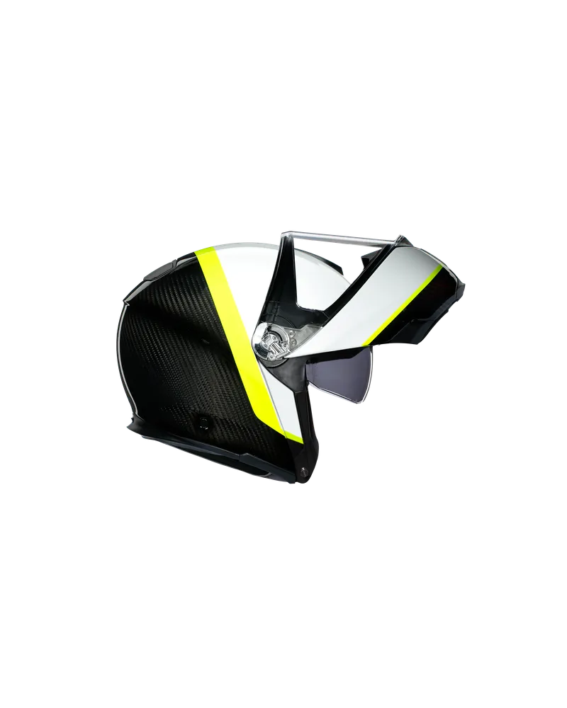 AGV SPORTMODULAR RAY CARBON/WHITE/YELLOW M