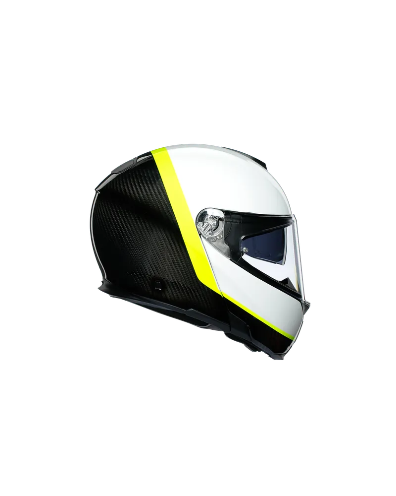 AGV SPORTMODULAR RAY CARBON/WHITE/YELLOW S
