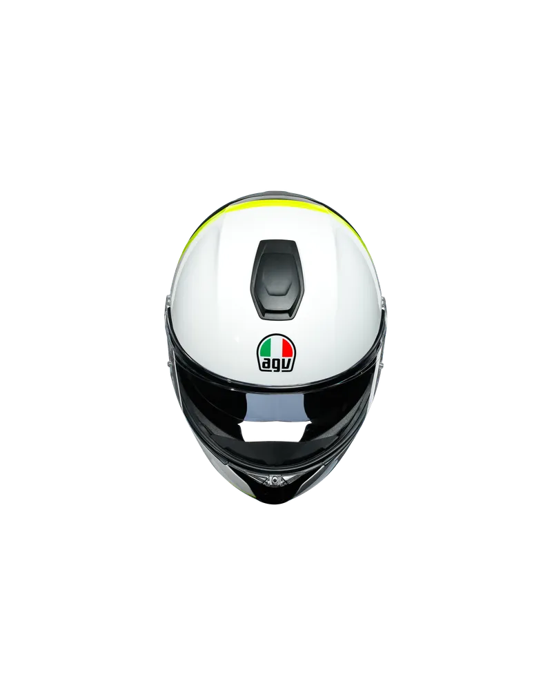 AGV SPORTMODULAR RAY CARBON/WHITE/YELLOW S