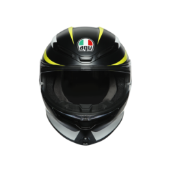 AGV K6 RAPID 46 MATT BLACK/WHITE/YELLOW XL