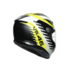 AGV K6 RAPID 46 MATT BLACK/WHITE/YELLOW XL