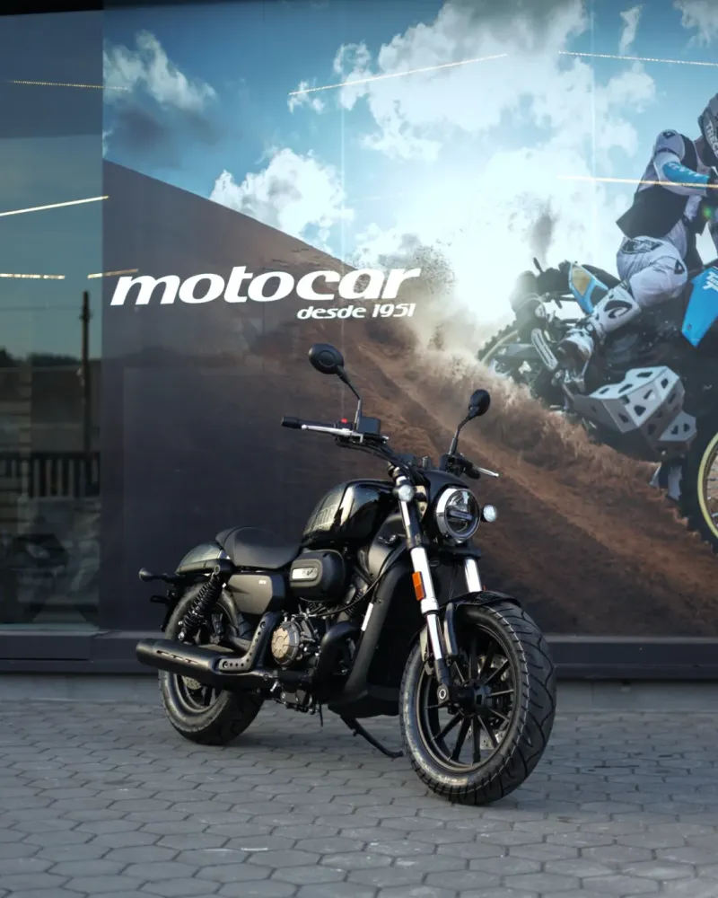 QJ Motor SRV 12 2026 Nova – Custom 125cc – Motocar Vila das Aves | Santo Tirso Porto