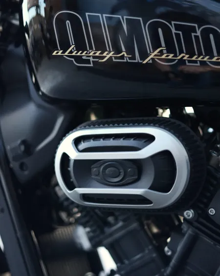 QJ Motor SRV 12 2026 Nova – Custom 125cc – Motocar Vila das Aves | Santo Tirso Porto