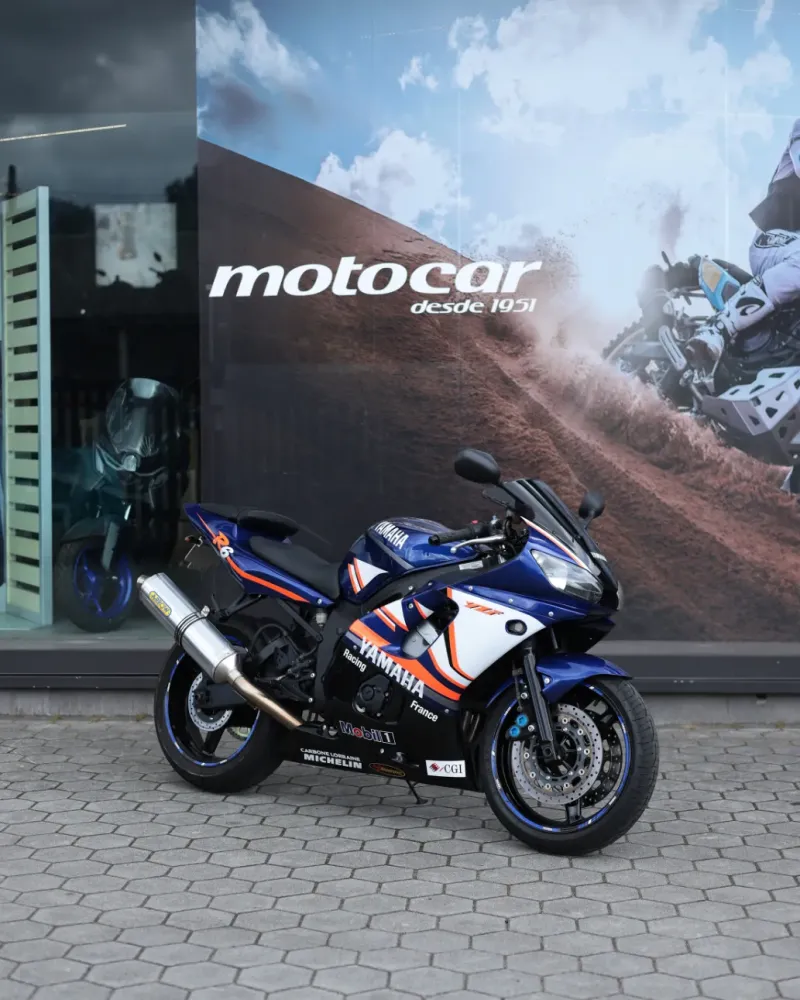 Yamaha YZF-R6 1999 – 27.708 km – Supersport Clássica – Motocar Vila das Aves | Santo Tirso Porto